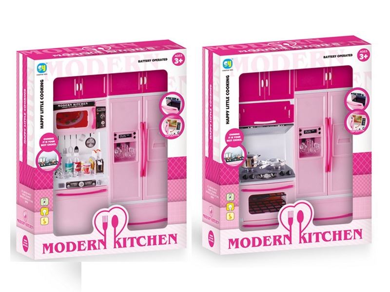 KITCHEN SET W/LIGHT & MUSIC INCLUDE 3*AG13 - HP1083695