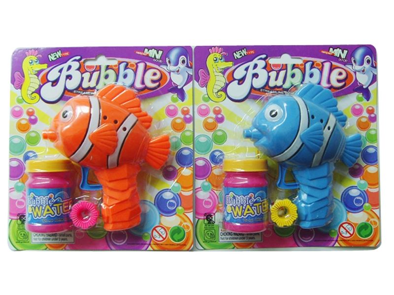 FRICTION BUBBLE GUN ORANGE/BLUE - HP1083753