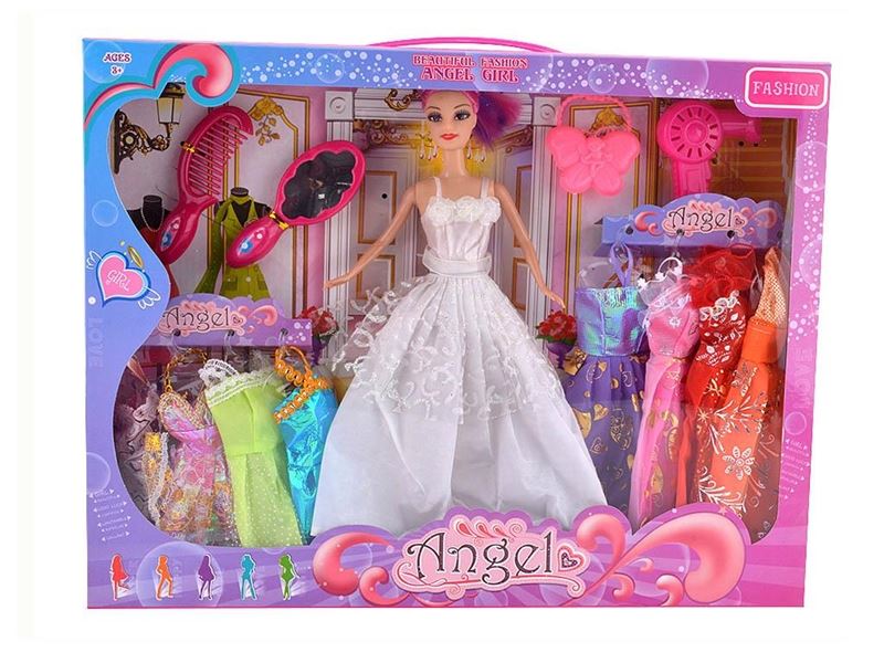 FASHION BARBIE IN MATCHING DRESS, LITTLE SKIRTS AND ACCESSORIES - HP1083761
