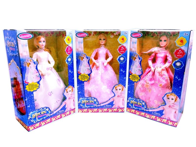 B/O BUMP AND GO JOINTS BODY DOLL W/LIGHT,MUSIC 3ASST - HP1084236