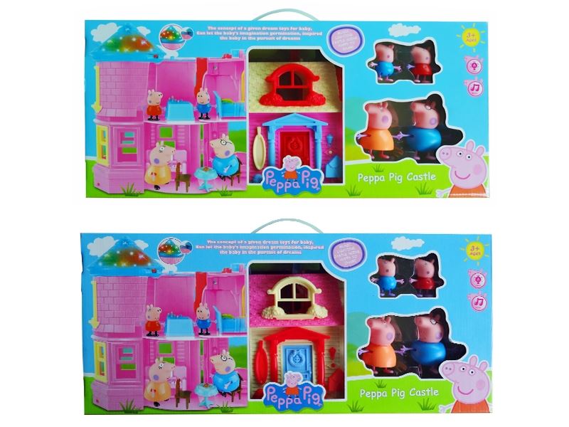 PEPPA PIG CASTLE SET W/LIGHT,MUSIC - HP1084252