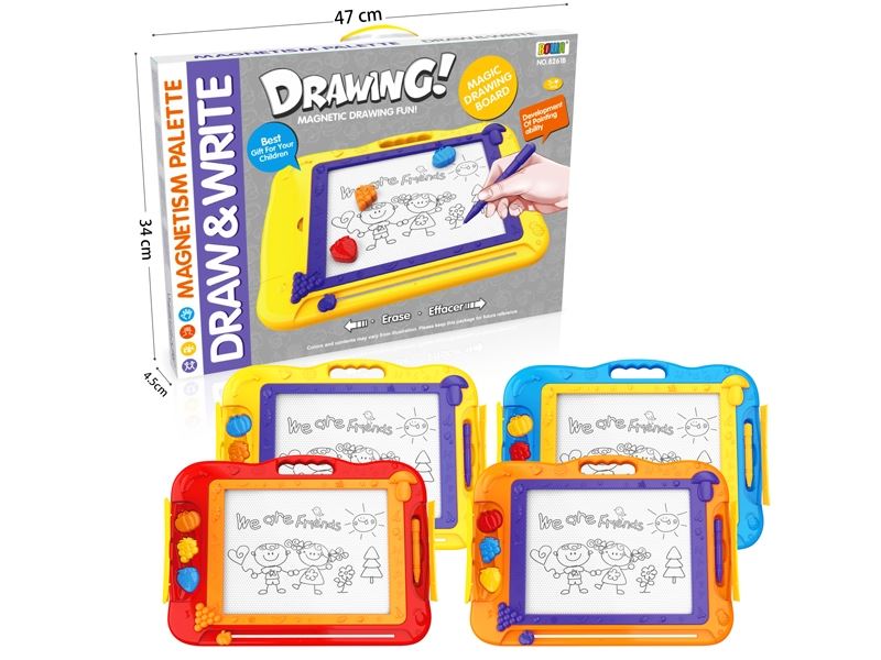 MAGNETIC DRAWING BOARD (3-4 ASST.) - HP1084438