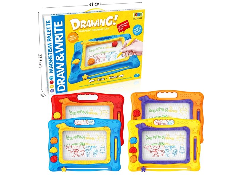 MAGNETIC DRAWING BOARD (3-4 ASST.) - HP1084441