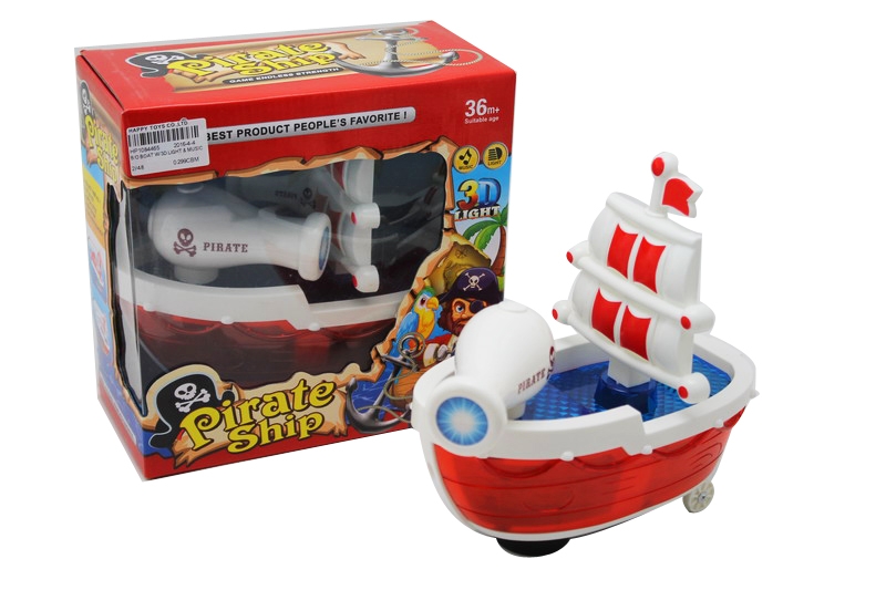 B/O BOAT W/3D LIGHT & MUSIC - HP1084465