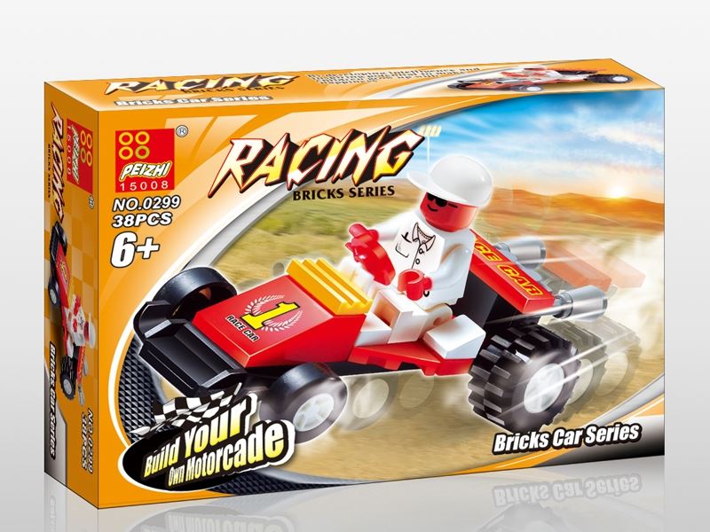 BUILDING BLOCK CAR 39PCS - HP1084694