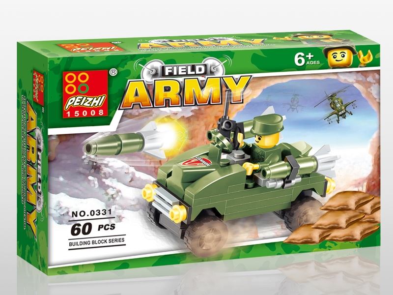 BUILDING BLOCK CAR 60PCS - HP1084722