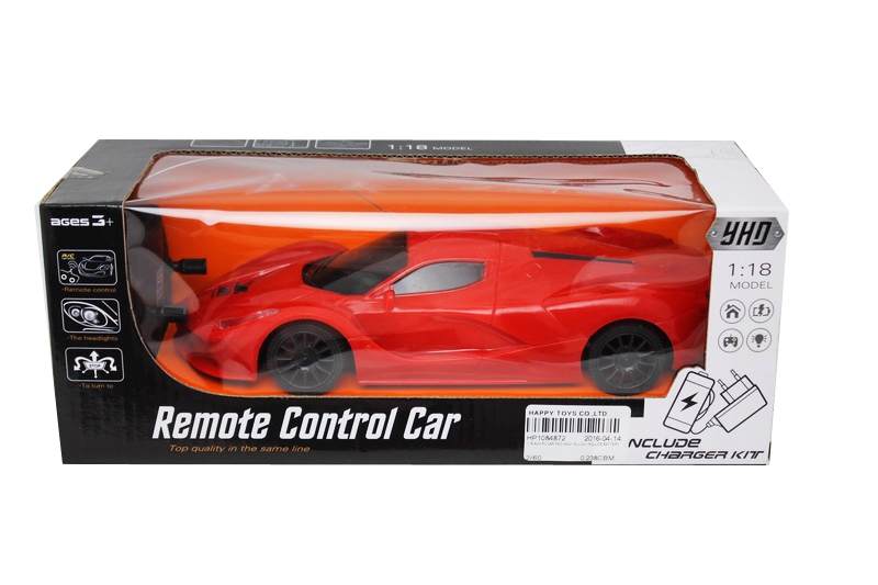 1：18四通遥控车 红黄两色 包电 - HP1084872