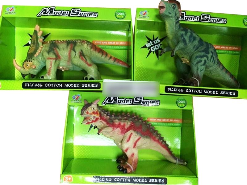 COTTON BODY DINOSAUR W/IC 3ASST - HP1084915
