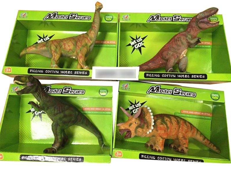 COTTON BODY DINOSAUR W/IC 4ASST - HP1084916