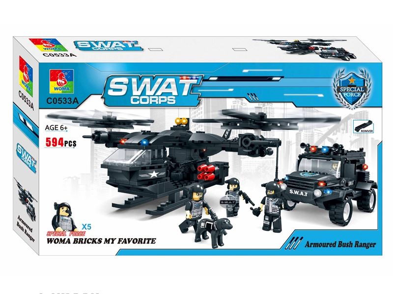 BUILDING BLOCK 603PCS - HP1085120