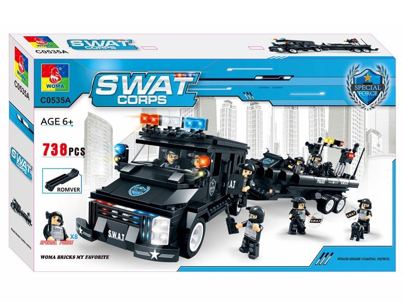 BUILDING BLOCK 762PCS - HP1085122