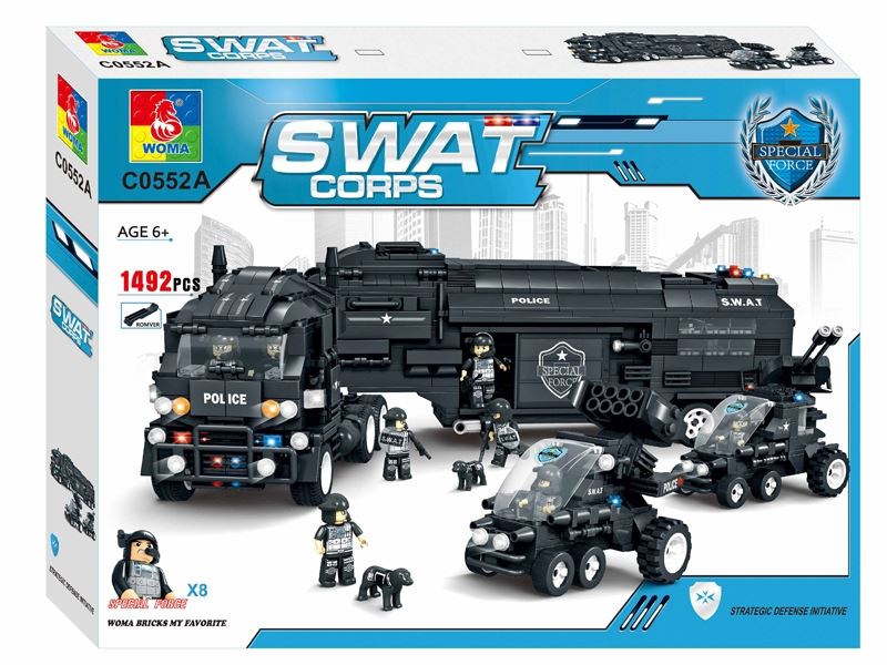 BUILDING BLOCK 1516PCS - HP1085126