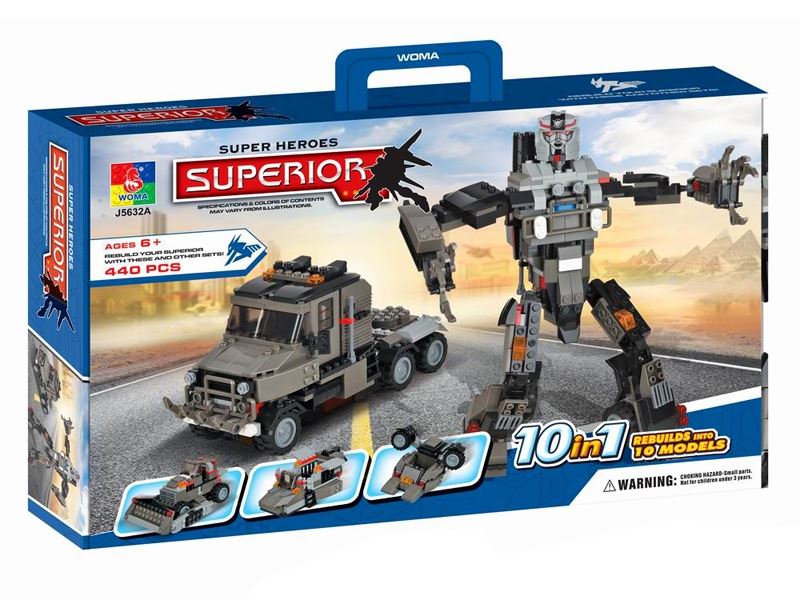 2IN1 ROBOT BLOCK 440PCS - HP1085169