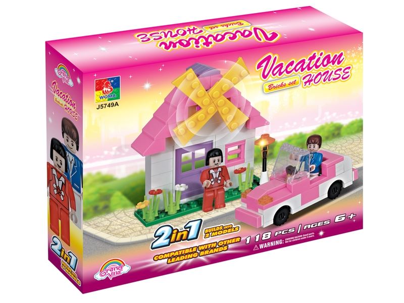 BUILDING BLOCK 132PCS - HP1085250