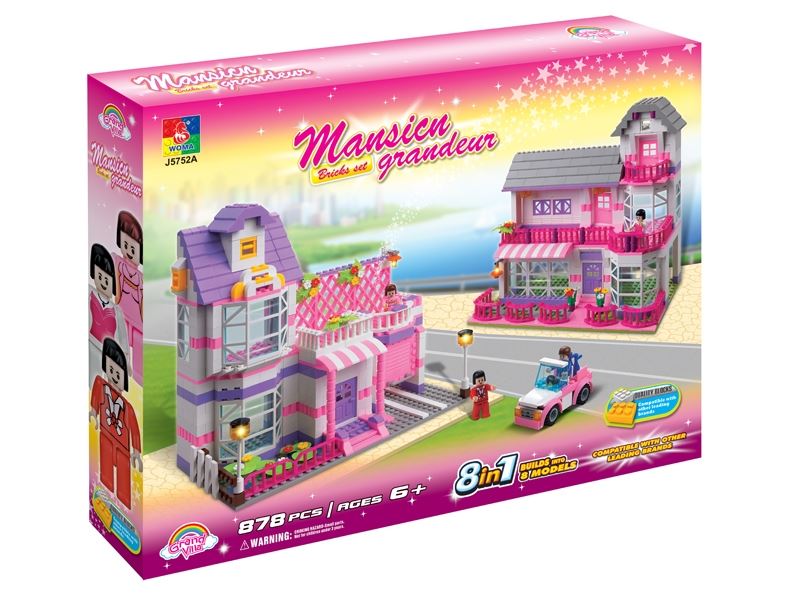 BUILDING BLOCK 909PCS - HP1085253