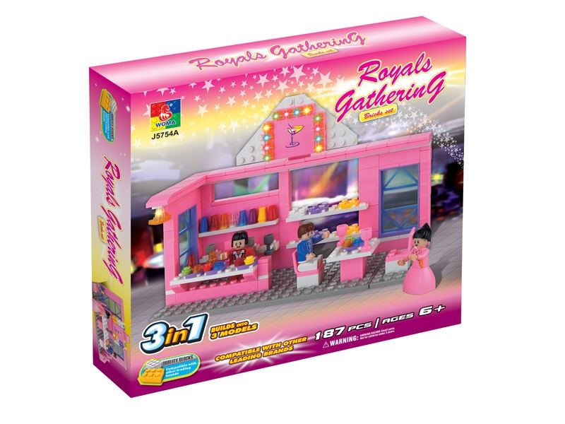 BUILDING BLOCK 207PCS - HP1085255