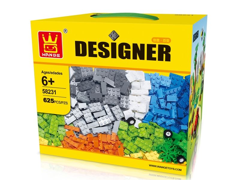 BUILDING BLOCK 634PCS - HP1085337