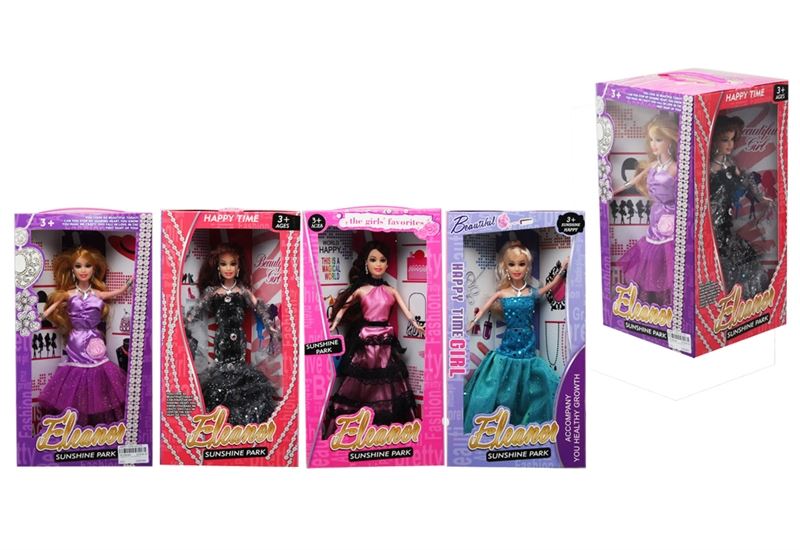 11.5BENDABLE DOLL W/ACCESSORIES 4PCS - HP1085542