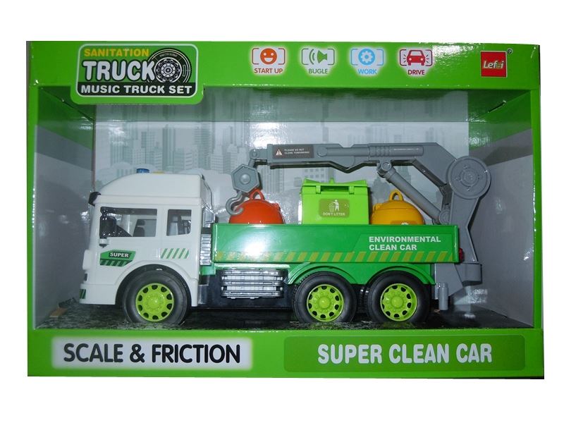 FRICTION TRUCK W/LIGHT & MUSIC - HP1085689
