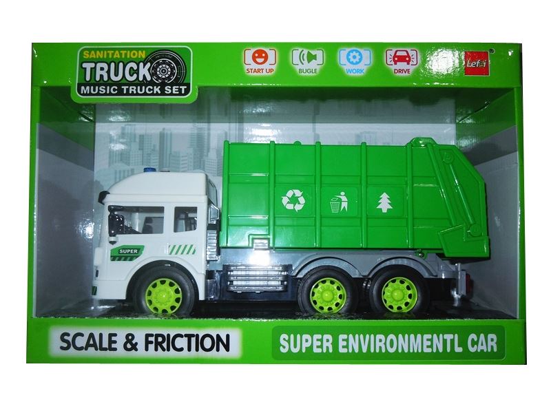 FRICTION TRUCK W/LIGHT & MUSIC - HP1085690