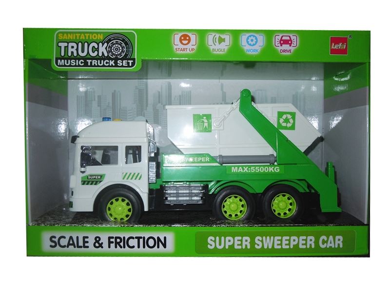 FRICTION TRUCK W/LIGHT & MUSIC - HP1085691