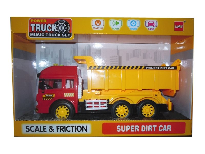 FRICTION TRUCK W/LIGHT & MUSIC - HP1085692