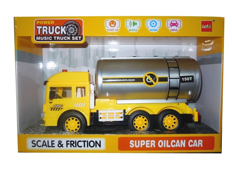 FRICTION TRUCK W/LIGHT & MUSIC - HP1085693