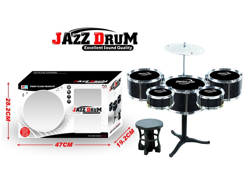 JAZZ DRUM SET W/CHAIR - HP1085753