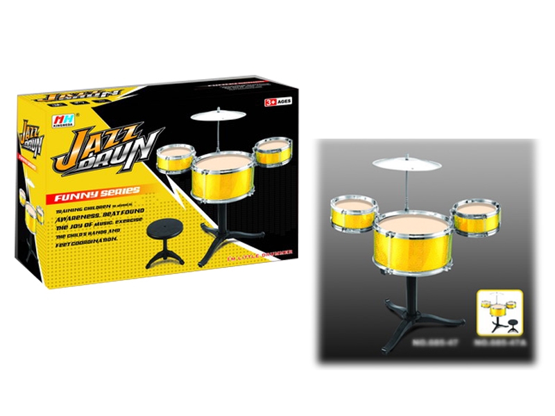 JAZZ DRUM SET W/CHAIR - HP1085796