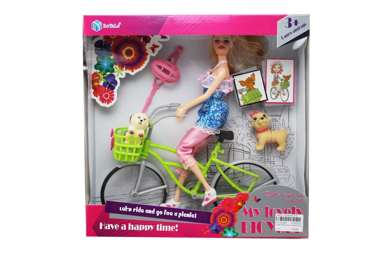 JOINTS BODY DOLL W/BICYCLE - HP1085809