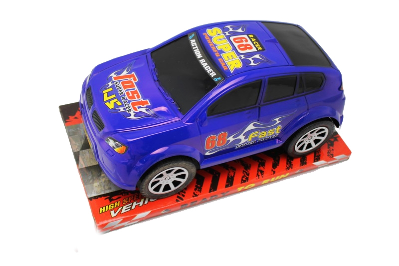 FRICTION CAR RED/SILVER/BLUE - HP1086020