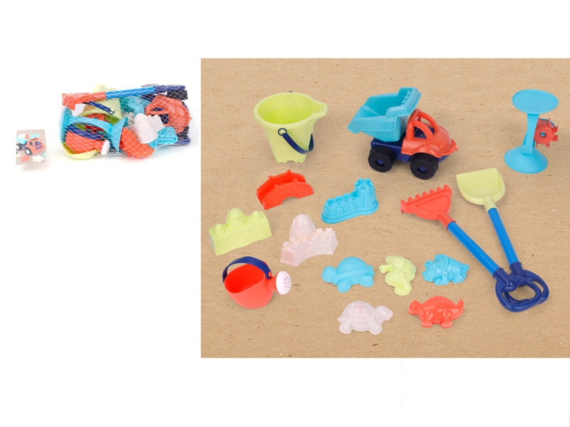 BEACH CAR SET 15PCS - HP1086136