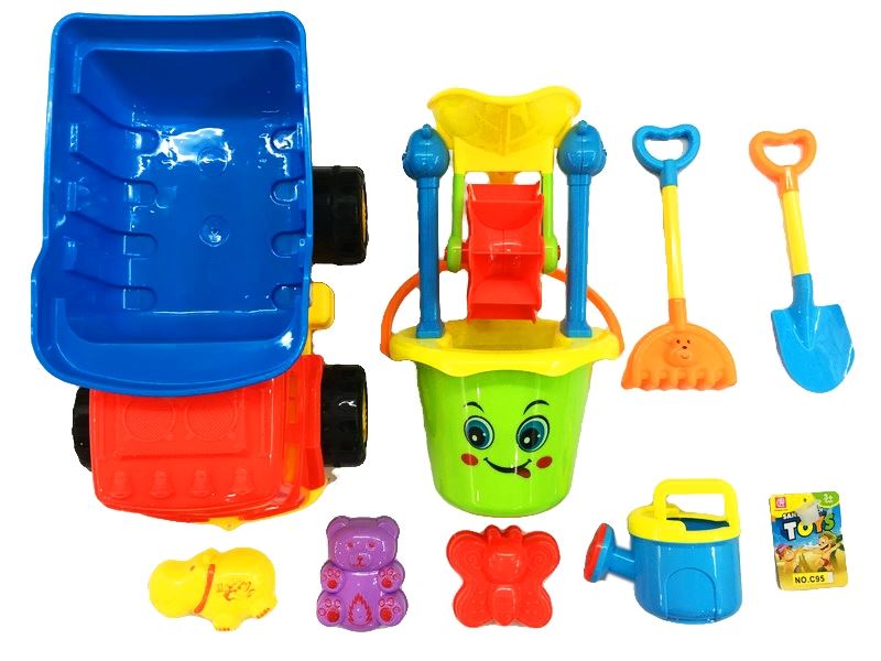 BEACH SET W/CAR 8PCS - HP1086154