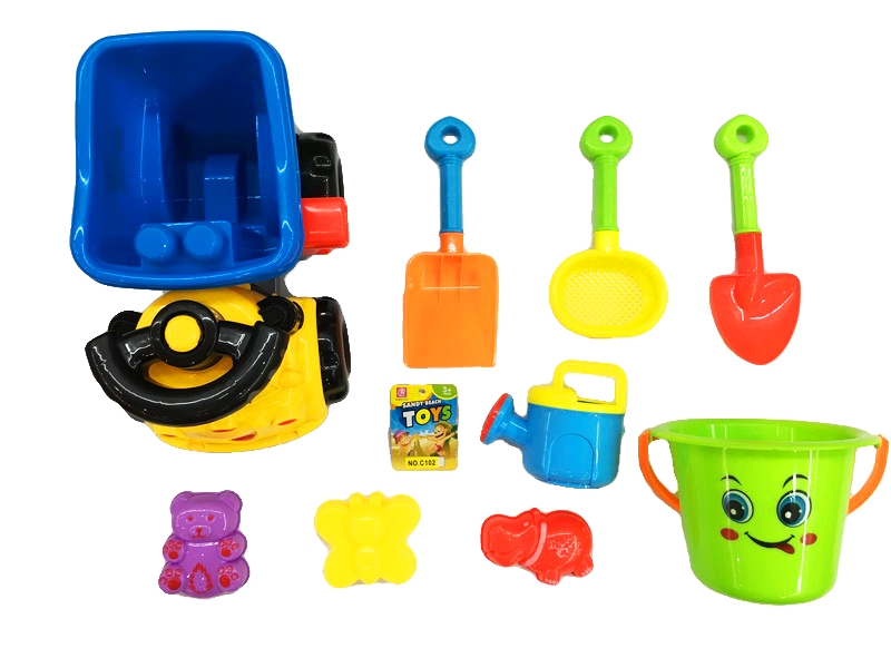 BEACH SET W/CAR 9PCS - HP1086161