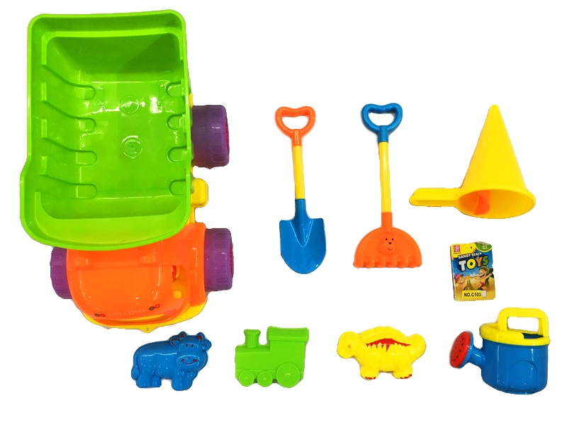 BEACH SET W/CAR 8PCS - HP1086162
