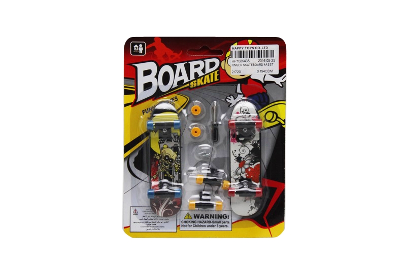 FINGER SKATEBOARD 4ASST - HP1086435