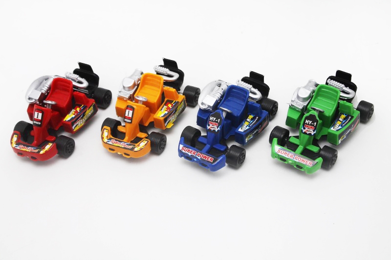 FREE WAY CAR 2ASST GREEN/YELLOW/BLUE/RED - HP1086461