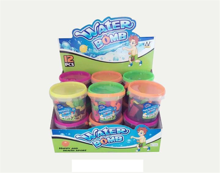 WATER BOMB 12PCS/BOX ,120 PCS BALLONS - HP1086687