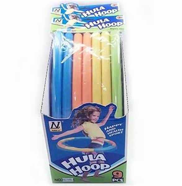 73CM HULAHOOP 9PCS/BOX - HP1086718
