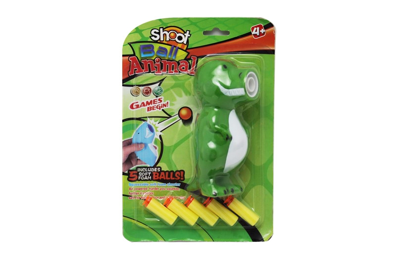 VINYL TOYS W/SOFT GUN - HP1086773