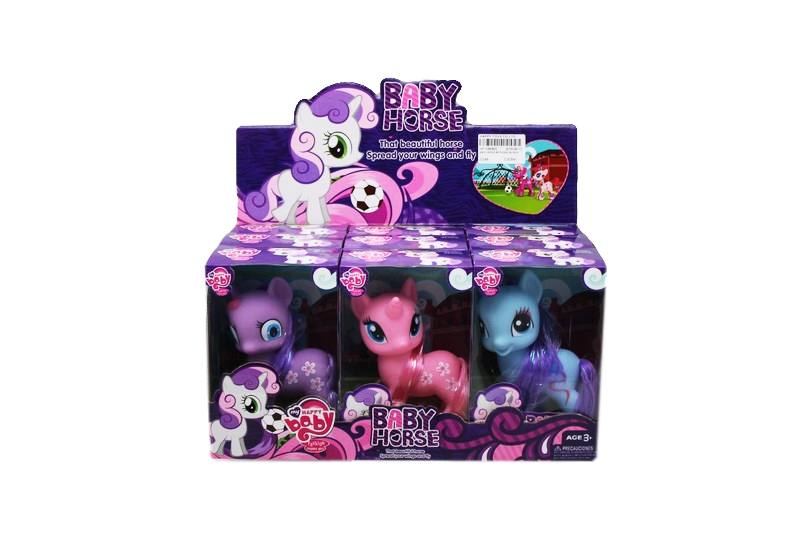 VINYL HORSE 9PCS/DISPLAY BOX - HP1086895