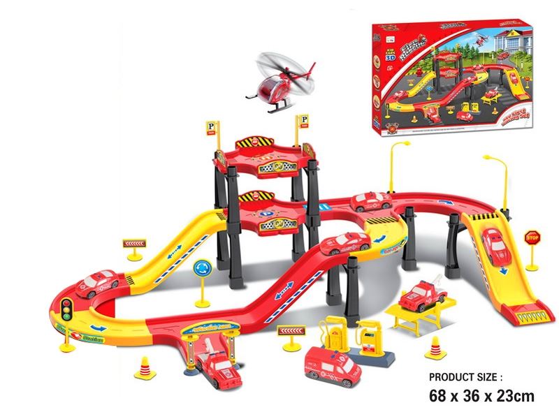 PARKING GARAGE W/3 FREE WAY CAR & 1 PLANE - HP1086923