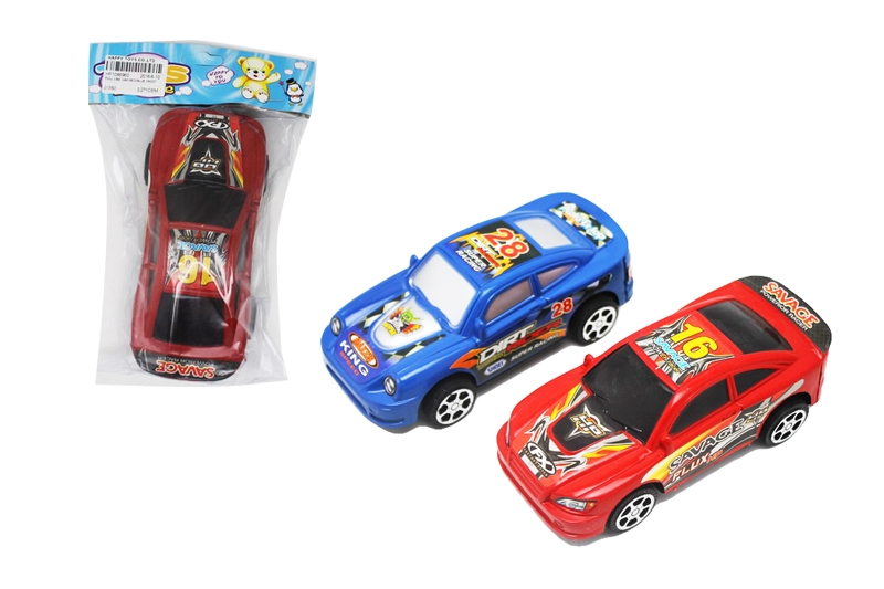 PULL LINE CAR RED/BLUE 2ASST - HP1086960