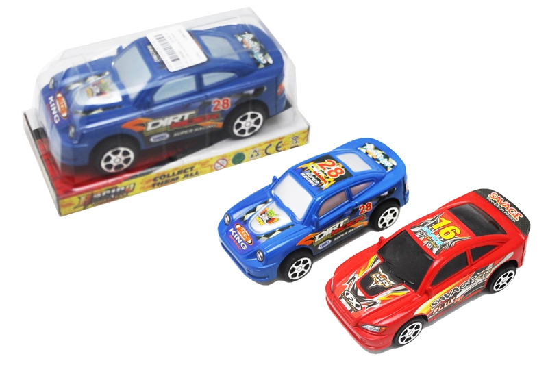 PULL LINE CAR RED/BLUE 2ASST - HP1086961