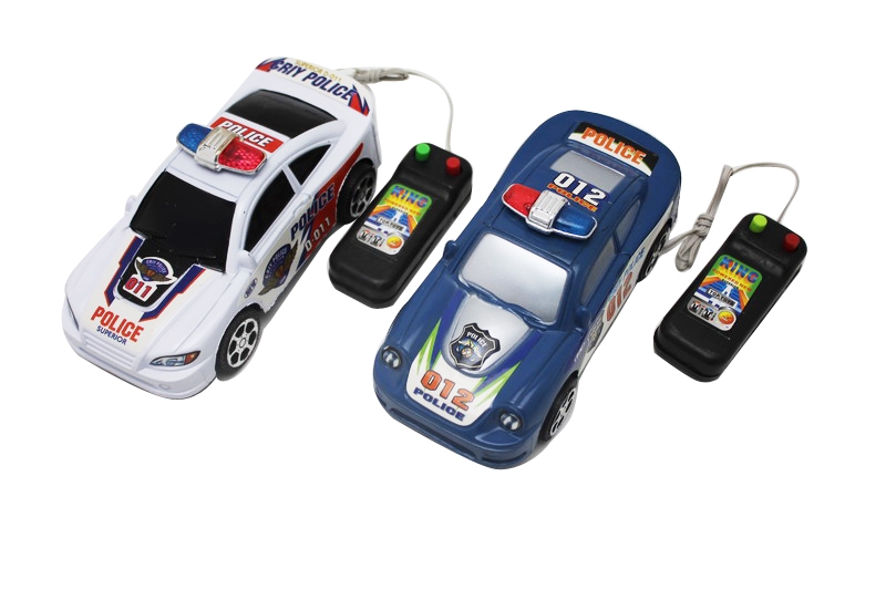 LINE CONTROL POLICE CAR W/LIGHT BLUE/WHITE 2ASST - HP1086968