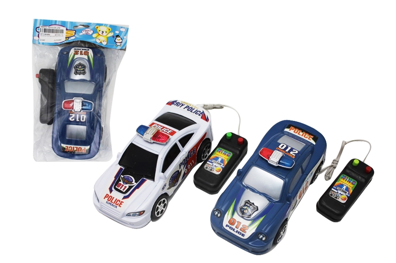 LINE CONTROL POLICE CAR W/LIGHT BLUE/WHITE 2ASST - HP1086969