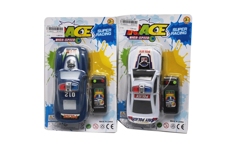 LINE CONTROL POLICE CAR W/LIGHT BLUE/WHITE 2ASST - HP1086970