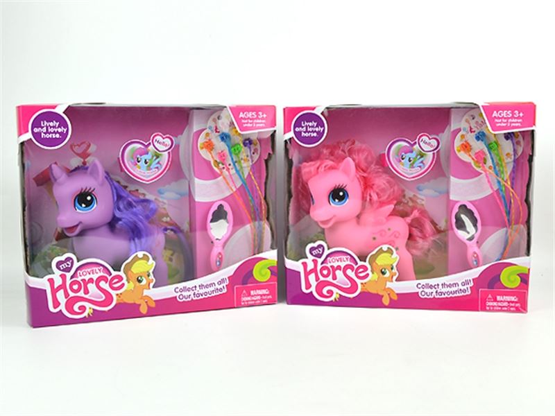 FLASH VINYL HORSE W/IC 2ASST - HP1087056