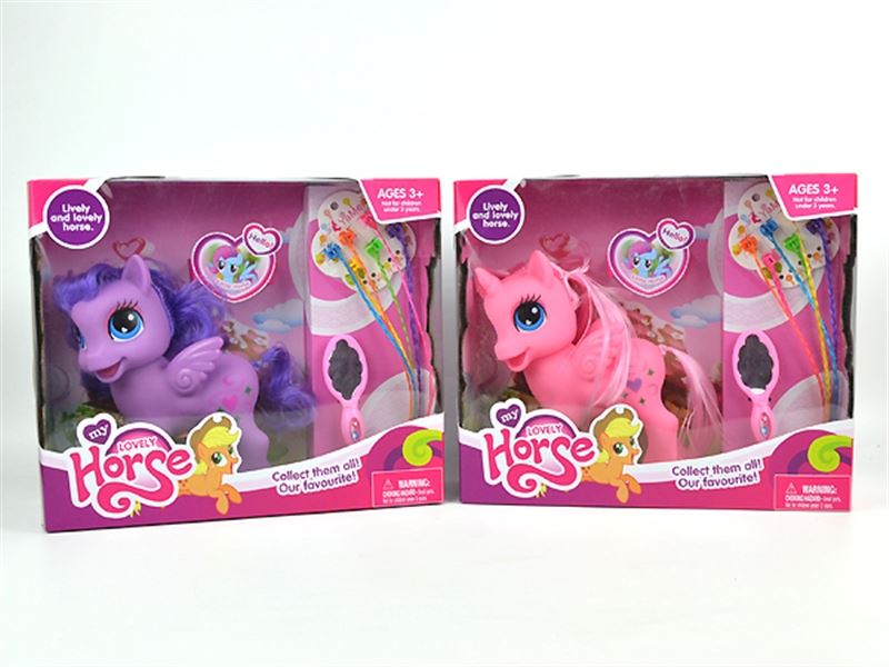 FLASH VINYL HORSE W/IC 2ASST - HP1087057