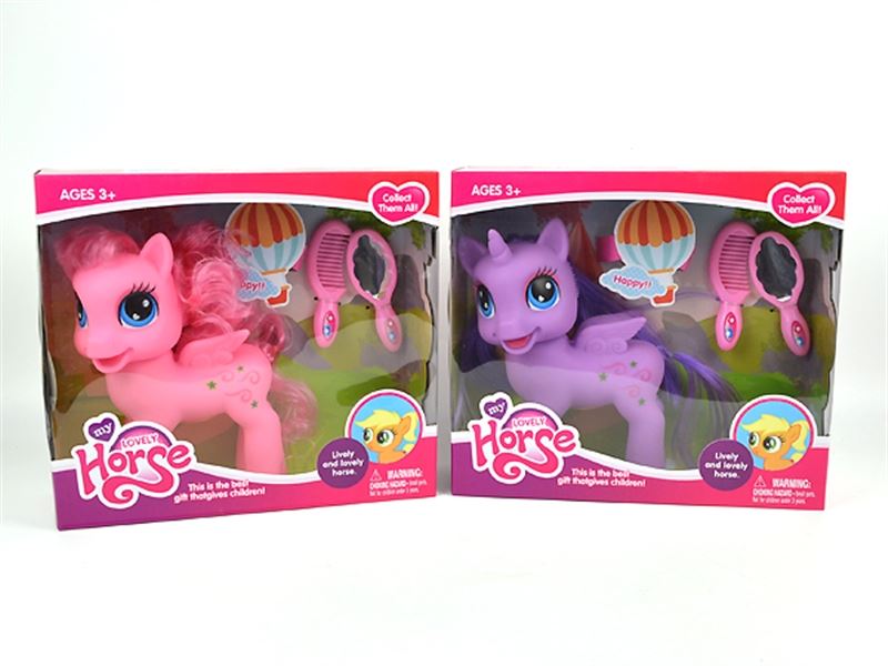 FLASH VINYL HORSE W/IC 2ASST - HP1087058